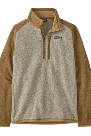 Patagonia M's Better Sweater 1/4 Zip NAUT - S Meilleure Vente