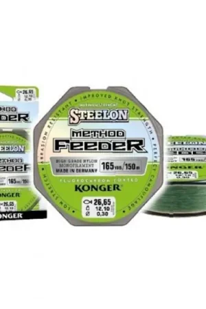 Konger Steelon Method Feeder 150m - 0,28mm Authentique