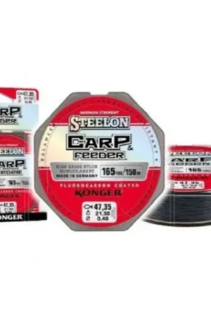 Acheter En Ligne Konger Steelon Carp & Feeder 150m - 0,20mm