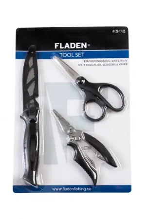 Fladen Tool Set Plier, Scissors, Pocket Knife Prix Réduit