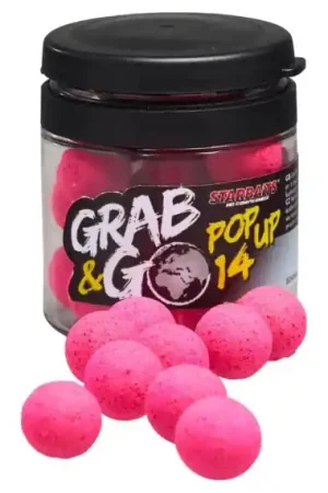 Starbaits G&G Global Pop Up Strawberry Jam - 14mm Expédition Rapide