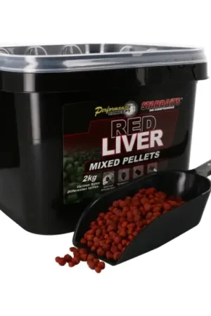 Prix Réduit Starbaits PC Red Liver Pellets Mixed 2kg