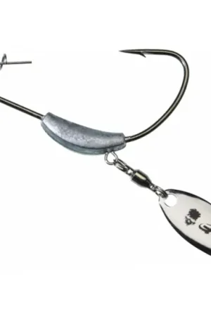 Gunki Loaded Texan/Flash Hook 4G 4/0 Expédition Rapide