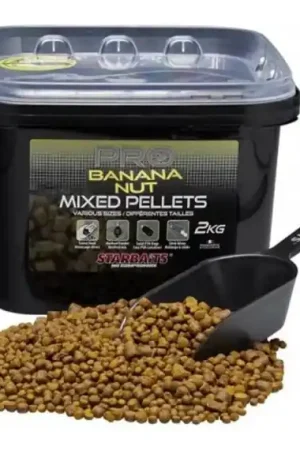 Bon Marché Starbaits Pro Banana Nut Pellets Mixed 2kg