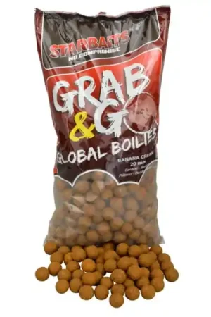 Super Prix Starbaits G&G Global Boilies 2,5kg Bana Cream 20mm