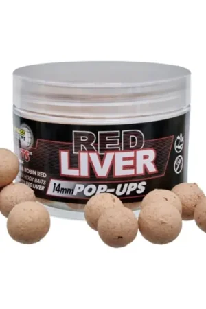 Starbaits PC Red Liver Pop Up - 14mm Haute Qualité