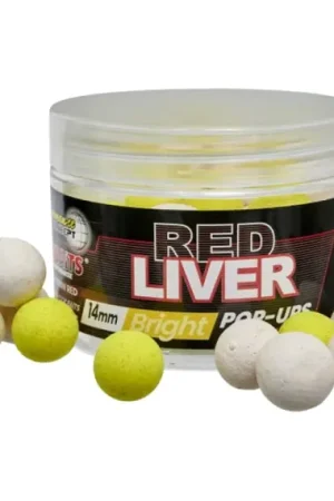 Populaire Starbaits PC Red Liver Bright Pop Up - 14mm