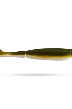 Piglet Shad, 12cm, 12g (4-pack) - Motoroil Pepper Populaire