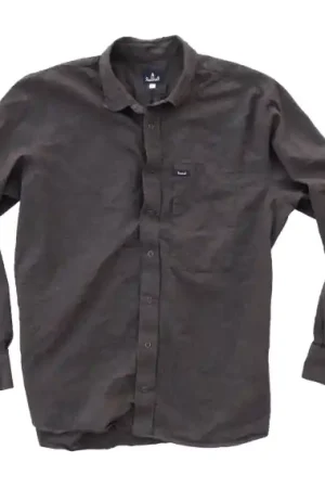 Lemmel Överboda Flannel Dark brown - S Vente Flash