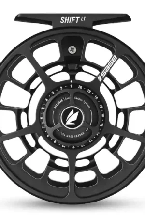 Sage Shift LT Fly Reel Stealth - #7/8 Marque