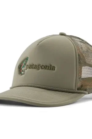 Bon Plan Patagonia Broadcaster Hat - Fish Jump: River Rock Green