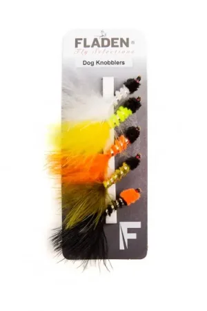 Fladen Maxximus Flies 5-pack Dog Knobblers Petit Prix