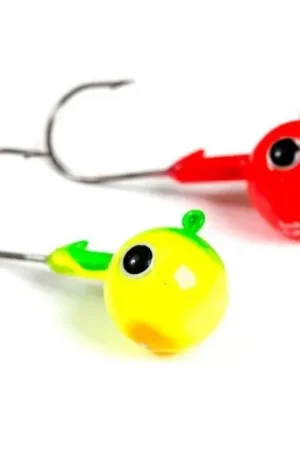 Fladen Jighead Red/Yellow (4-pack) - 15g, 6/0 Réduction