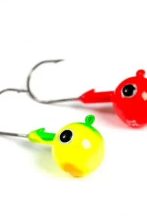 Fladen Jighead Red/Yellow 2-pack, 60g 8/0 Expédié Aujourd'hui