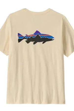 Achetez Aujourd'hui Patagonia M's Fitz Roy Trout T-Shirt UDNL - S