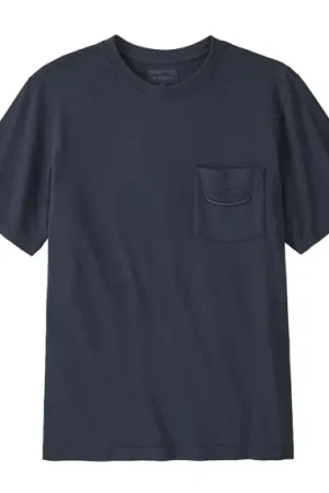 Offre Limitée Patagonia M's MW '95 Oval Logo Pocket Tee NENA - L