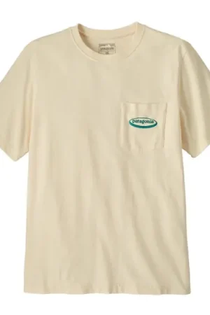 Livraison Express Patagonia M's MW '95 Oval Logo Pocket Tee UDNL - L