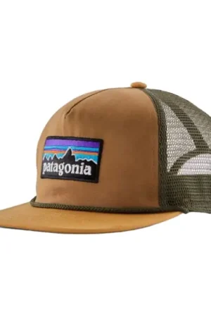 Seulement Aujourd'hui Patagonia Airfarer Cap P-6 Logo: Deer Brown