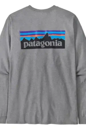 Affaire À Saisir Patagonia M's L/S P-6 Logo Responsibili-Tee GLH - M
