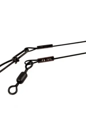 BFT nylon coated wire leader 12' 30lbs 2pack Prix Choc