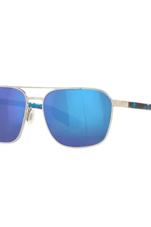 Costa Wader 293 Brushed Silver Blue Mirror 580P Bon Plan