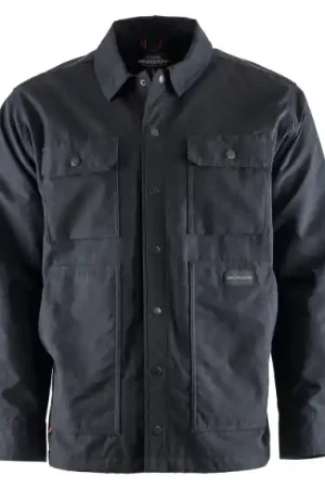 Réduction Grundéns Jetty Shacket Black - M