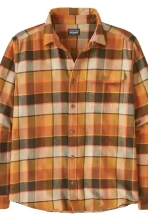 Patagonia M's L/S LW Fjord Flannel Shirt ROTB - M Livraison Express