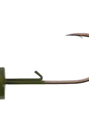Owner Block Jig Head Green Pumpkin (3-pack) - 5,5gr, stl 1/0 Achat Immédiat