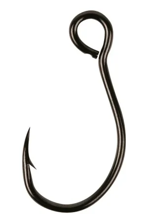 Owner, S-75M, Single hook, Big Eye, stl 1/0, 4st Solde