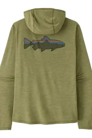 Remise Patagonia M's Cap Cool Sun Hoody Fitz Roy Trout CGBX - S