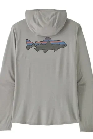Patagonia M's Cap Cool Sun Hoody Fitz Roy Trout CGSX - XL Dernière Chance