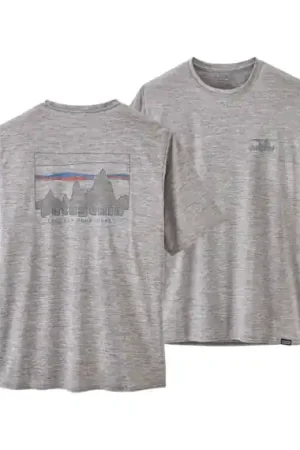 Populaire Patagonia M's Cap Cool Daily Graphic Shirt, '73 Skyline: Feather Grey - XL