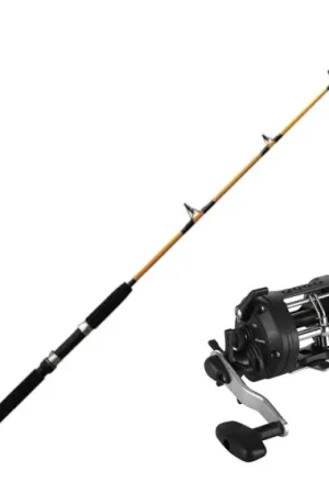 Okuma Classic CLX 300La/Wiggler ismetespö Strong 118,5 cm (rött) Combo Réduction