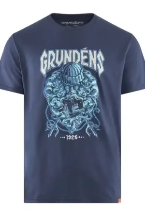 Grundéns Njord SS T-Shirt Dark Navy - XXL Offre Spéciale