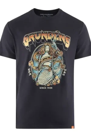 Grundéns Siren SS T-Shirt Black - L Expédié Aujourd'hui