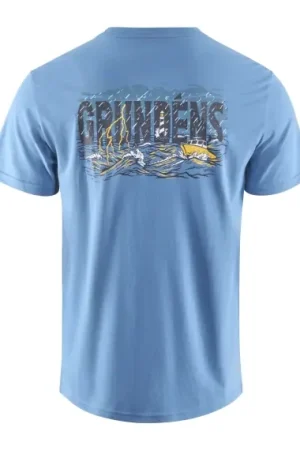 Commander Vite Grundéns Tough Seas SS T-Shirt Captain's Blue - XXL