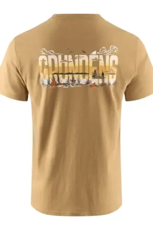 Grundéns Redfish Flats SS T-Shirt Whiskey - XL Jusqu'à Épuisement Des Stocks