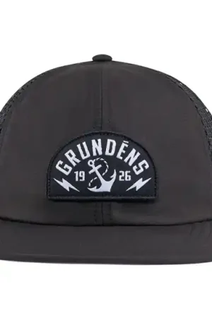 Grundéns Stowaway Packable Trucker Black Satisfait Ou Remboursé