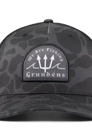 Grundéns Poseidon Trucker Admiral Black Camo Nouvel Arrivage