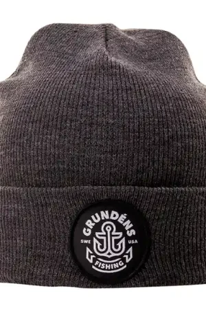 Vente Directe Grundéns Watchhouse Beanie Anchor, Black Heather