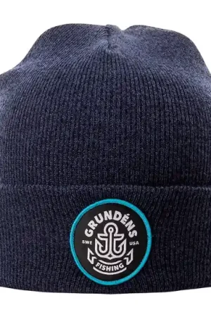 Prix Cassé Grundéns Watchhouse Beanie Anchor, Heather Navy