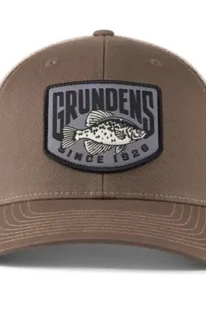 Nouvel Arrivage Grundéns Crappie Patch Trucker Driftwood/Khaki