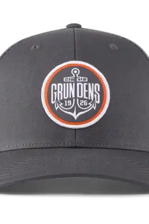 Paiement Sécurisé Grundéns Logo Anchor Trucker Charcoal
