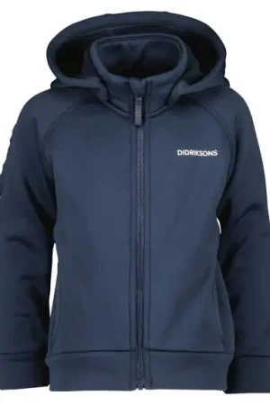 Marque Didriksons Corin Kids Full-Zip Navy - 90