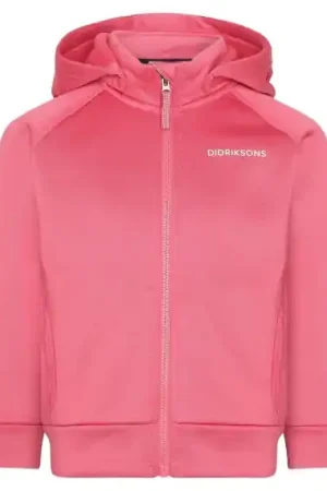 Top Vente Didriksons Corin Kids Full-Zip Dusty Azalea - 120