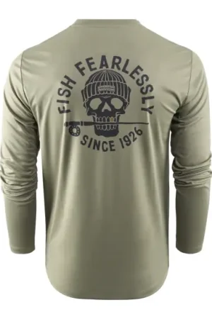 Achetez Aujourd'hui Grundéns DeadStick LS Tech Tee Forest - XL