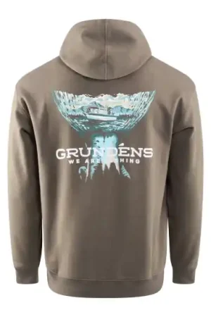 Seulement Aujourd'hui Grundéns Salmon Tailscape Hoodie Otter Heather - M