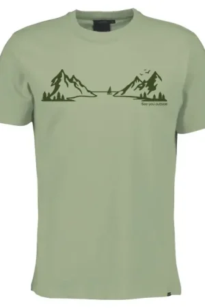 Didriksons Harald USX T-Shirt L2 Light Moss - XXL Affaire À Saisir