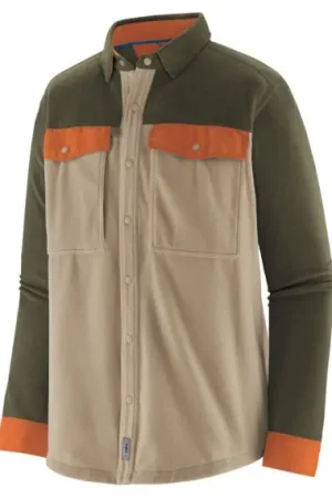 Patagonia M's L/S Early Rise Snap Shirt Seabird Grey - M Vente Flash