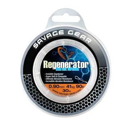 Savage Gear Regenerator Mono 30m 1.05mm 52kg 114lb Jusqu'à Épuisement Des Stocks